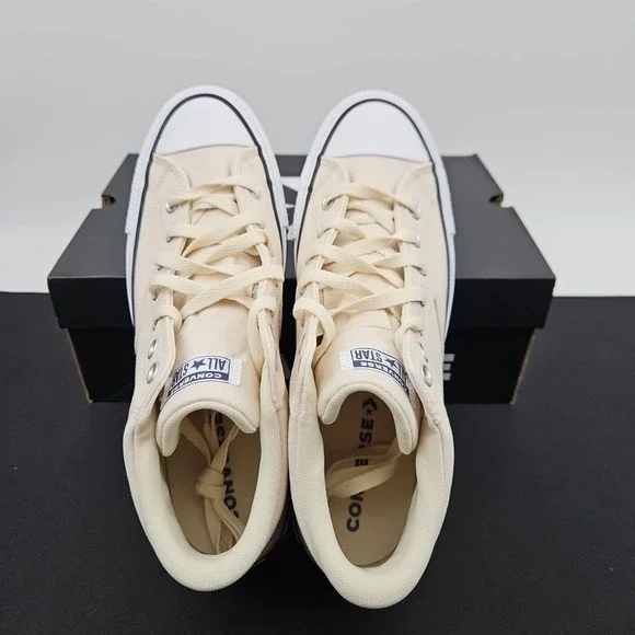 Converse Chuck Taylor All Star Malden Street Mid Ivory Men's Size 10.5 New